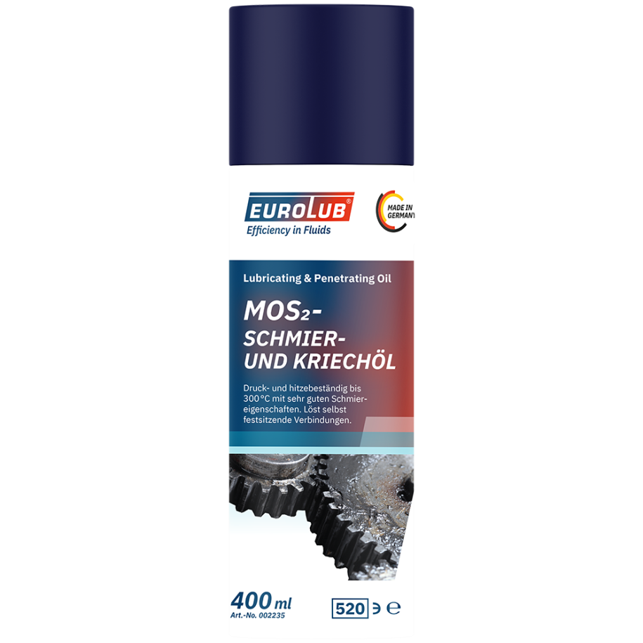 Meta title - EUROLUB MOS2 PENETRATING OIL 400ml skrūvju atbrīvotājs