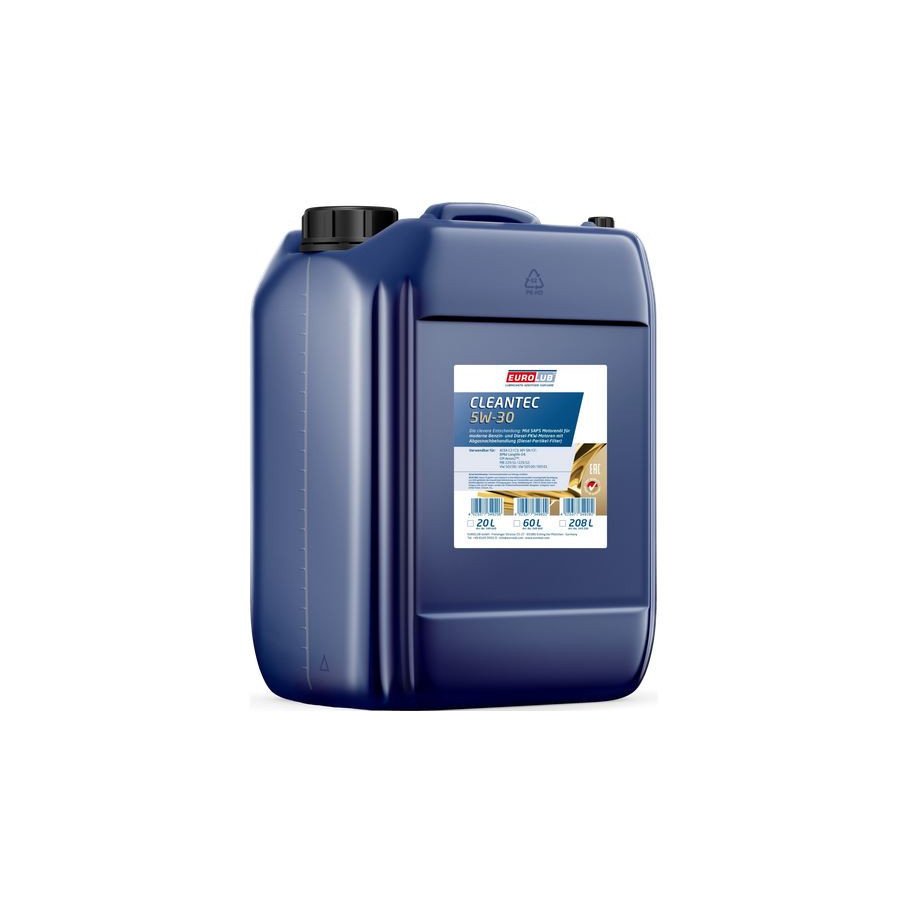 EUROLUB CLEANTEC 5W30 20L