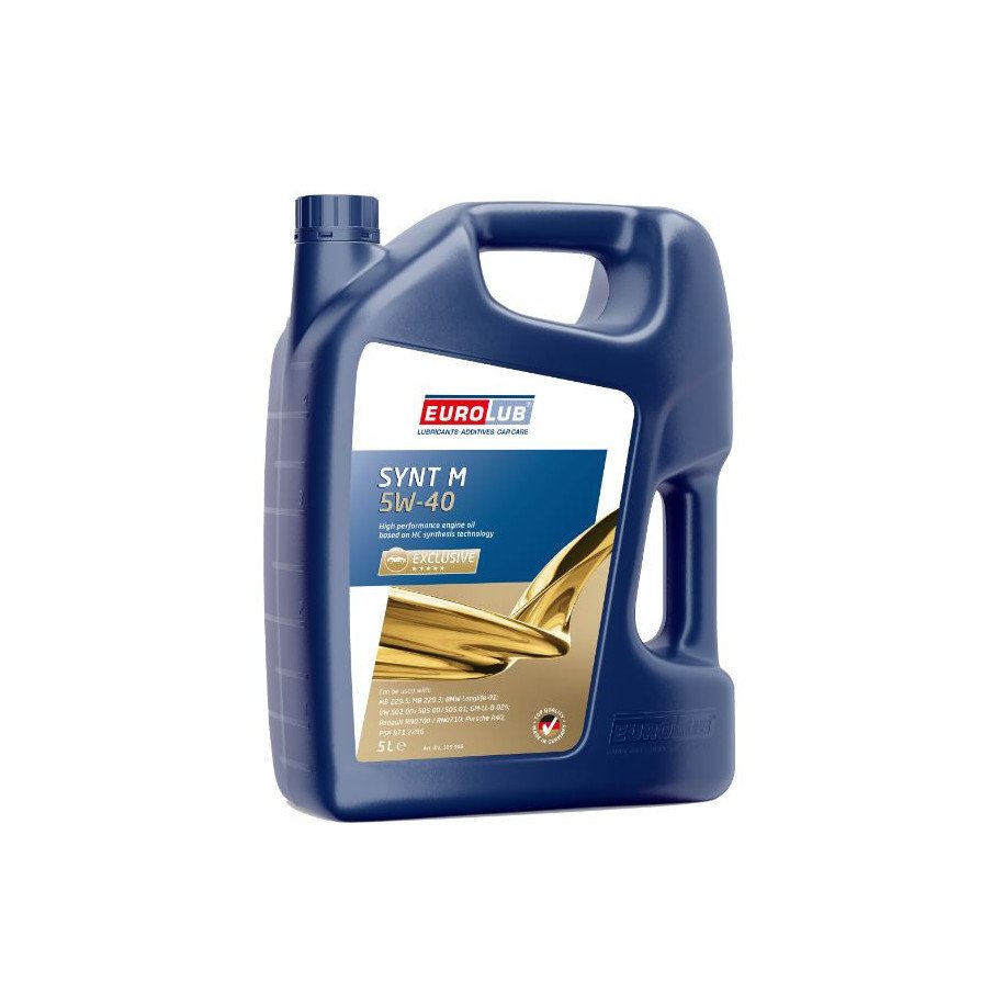 Meta title - EUROLUB SYNT M 5W40 5L