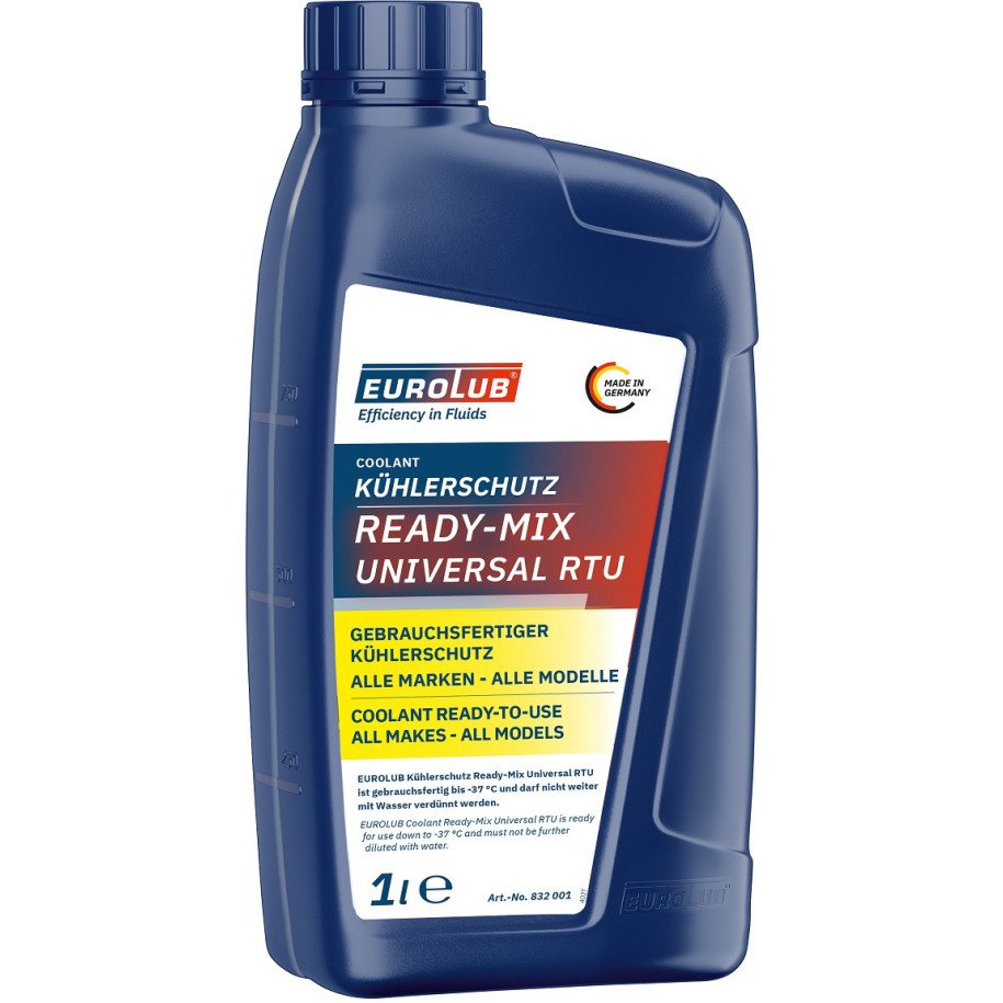 Meta title - EUROLUB COOLANT READY-MIX UNIVERSAL RTU 1L universāls dzesēšanas šķidrums