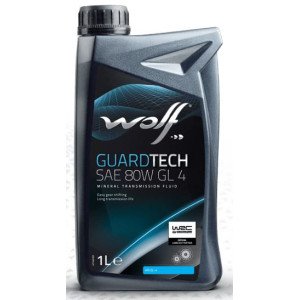 Meta title - WOLF GUARDTECH SAE 80W API GL 4 1L