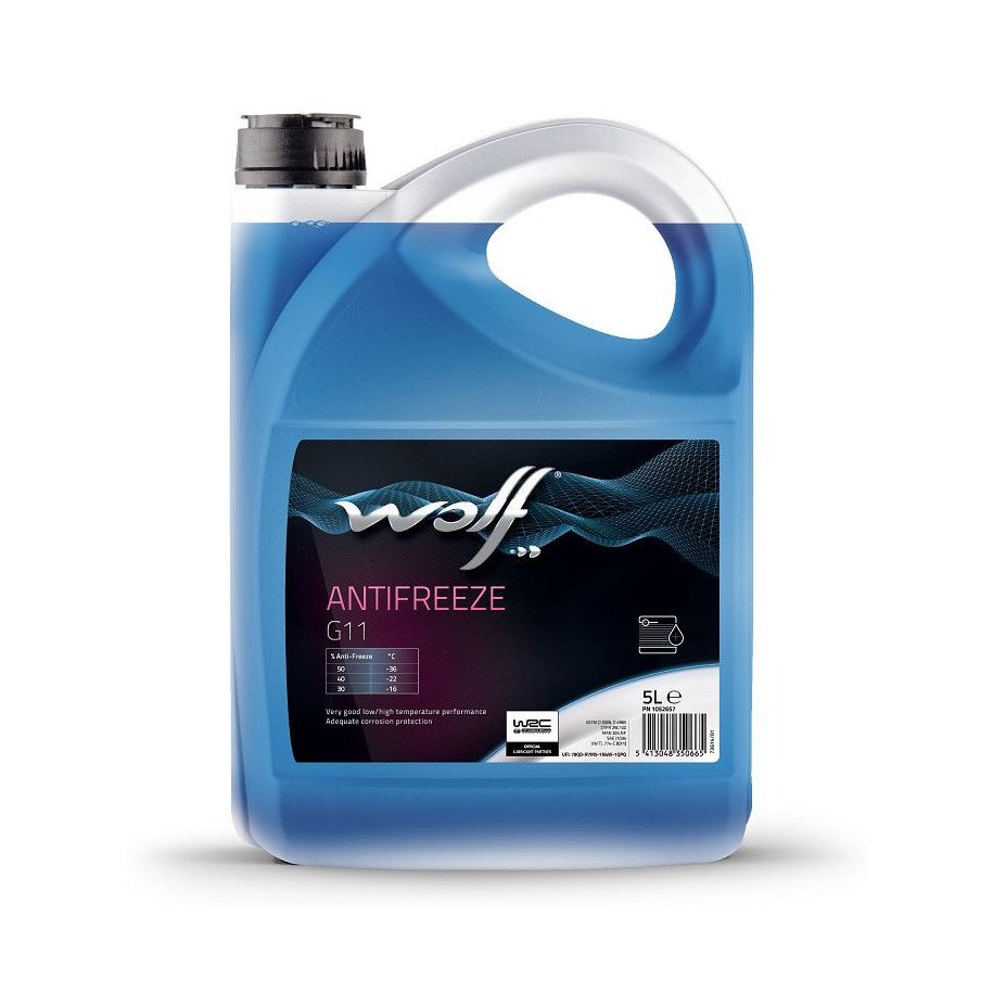 Meta title - WOLF ANTIFREEZE G11 5L koncentrāts