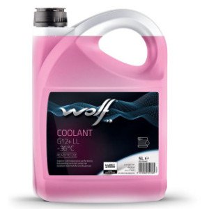 Meta title - WOLF COOLANT G12+ LL -36°C 5L dzesēšanas šķidrums