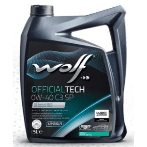 Meta title - WOLF OFFICIALTECH 0W40 C3 SP 5L