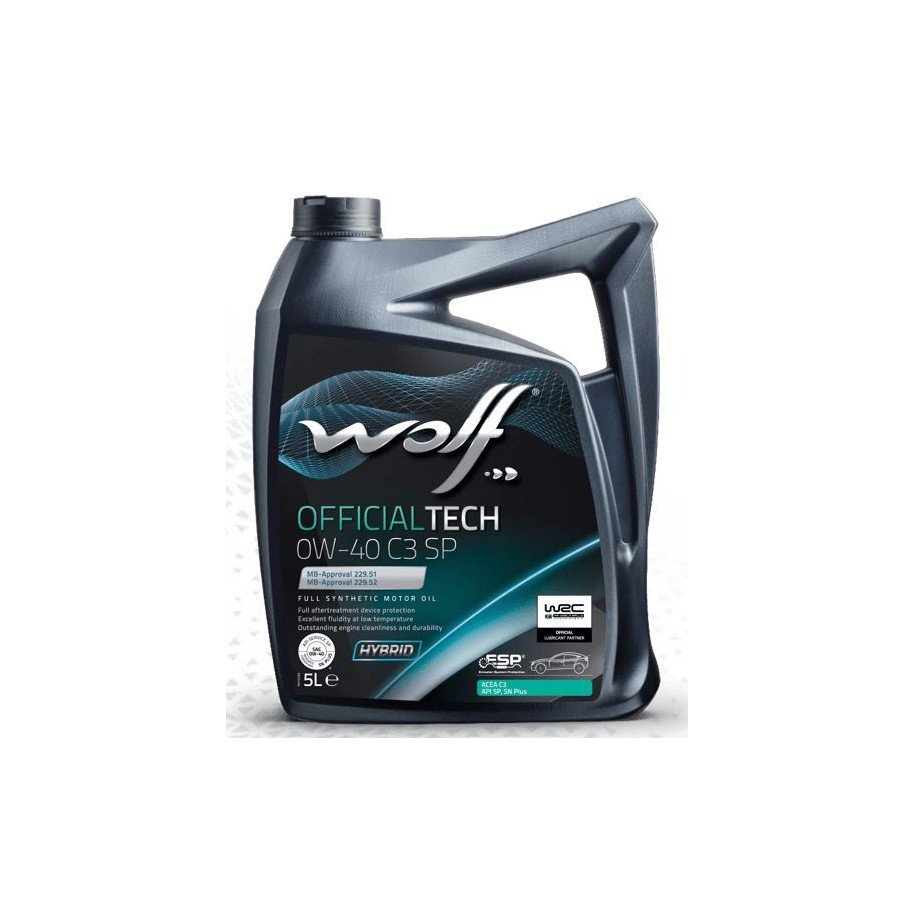Meta title - WOLF OFFICIALTECH 0W40 C3 SP 5L