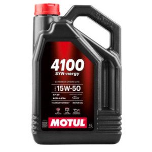 Meta title - MOTUL 4100 SYN-nergy 15W50 4L