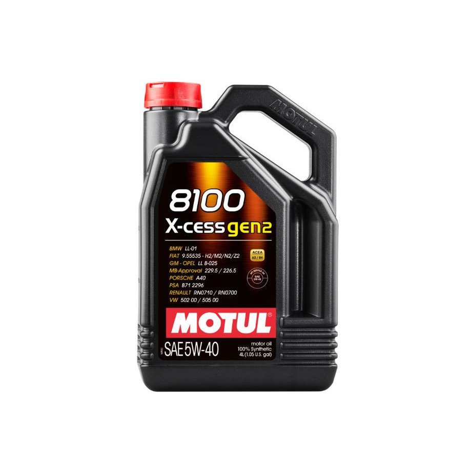 Meta title - MOTUL 8100 X-CESS GEN2 5W40 4L