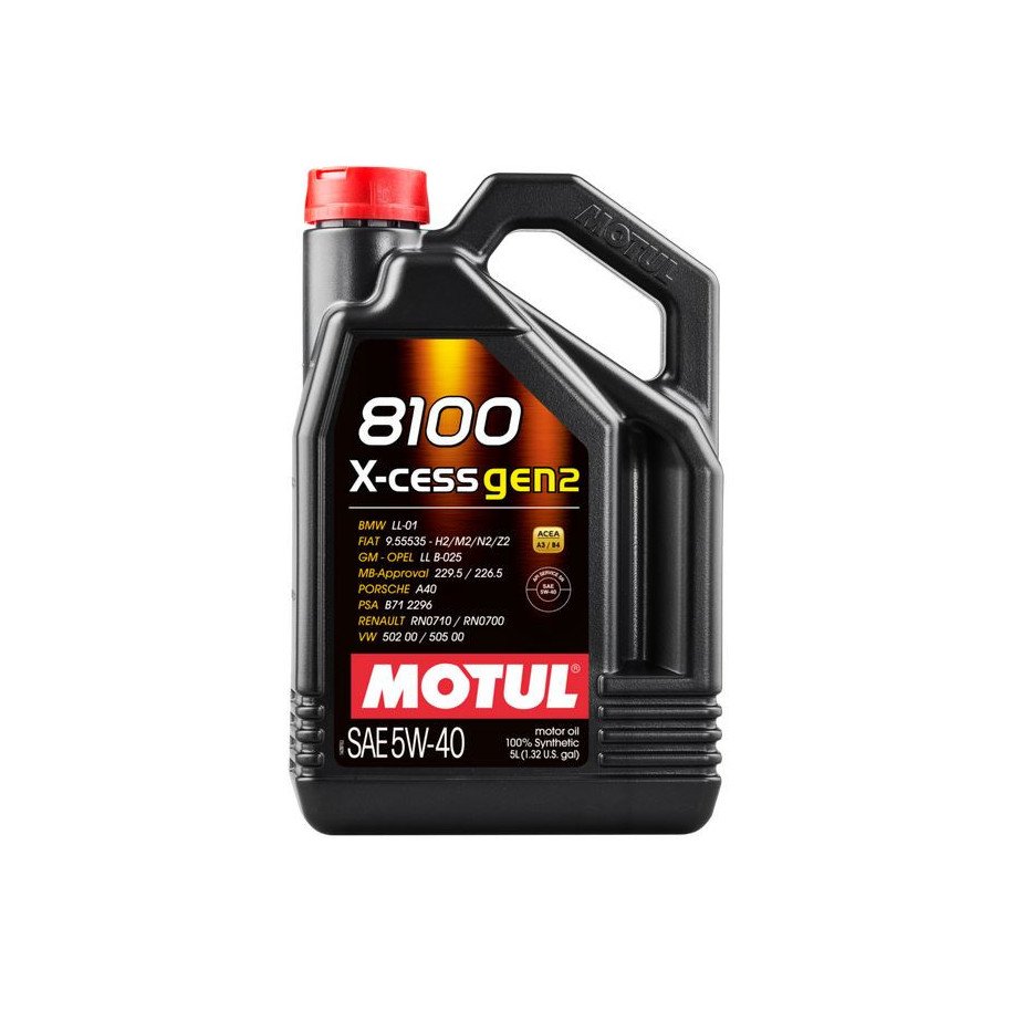 Meta title - MOTUL 8100 X-CESS GEN2 5W40 5L