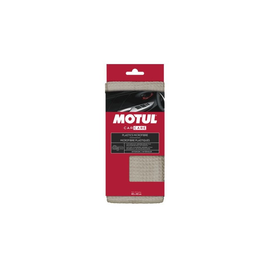 Meta title - MOTUL PLASTICS MICROFIBRE CC mikrošķiedras lupatiņa plastmasai