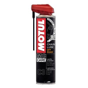 Meta title - MOTUL C3 Chain Lube Off Road 400ml bezceļa motociklu ķēdēm