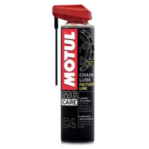 Meta title - MOTUL C4 Chain Lube Factory Line 400ml šosejas un sporta motociklu ķēdēm