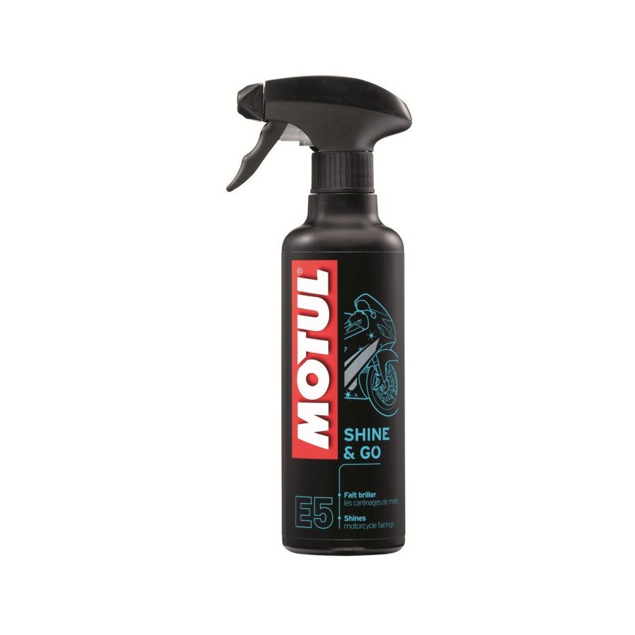 Meta title - MOTUL E5 Shine & Go 400ml MOTO plastmasas kopšanas līdzeklis