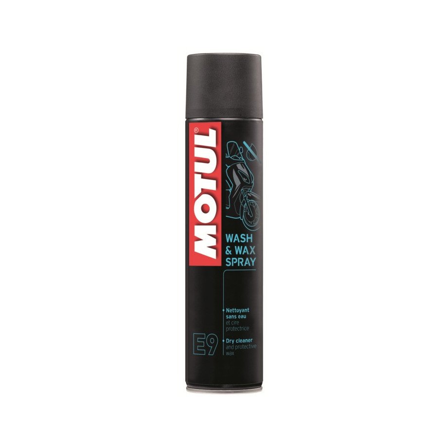 Meta title - MOTUL Wash & Wax E9 400ml Sausās tīrīšanas līdzeklis