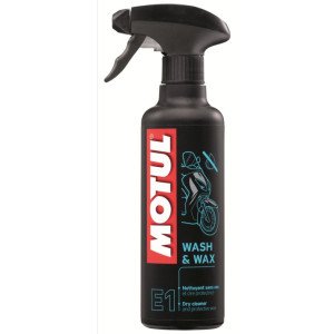 Meta title - MOTUL E1 Wash & Wax MOTO 400ml sausās tīrīšanas līdzeklis