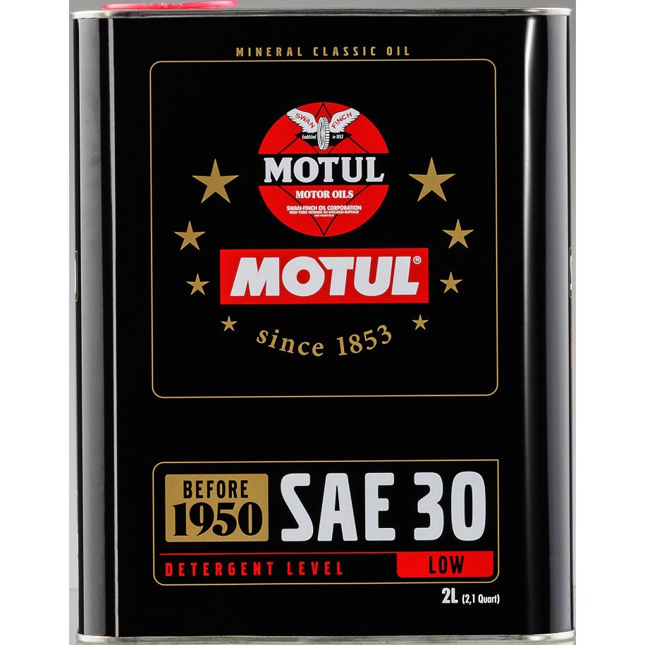Meta title - MOTUL Classic Oil SAE 30 2L -1950