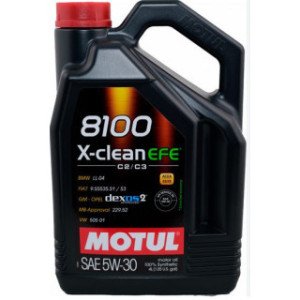 Meta title - MOTUL 8100 X-clean EFE 5W30 4L