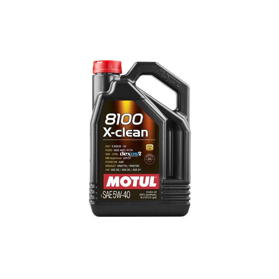 Meta title - MOTUL 8100 X-clean 5W40 4L