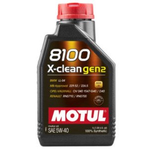 Meta title - MOTUL 8100 X-CLEAN GEN2 5W40 1L