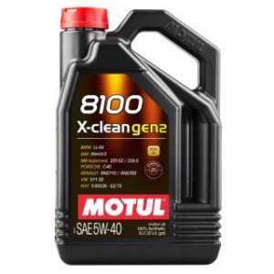 Meta title - MOTUL 8100 X-CLEAN GEN2 5W40 5L