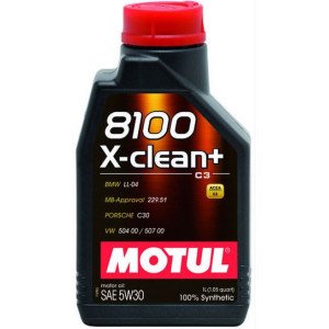 Meta title - MOTUL 8100 X-clean+ 5W30 C3 1L