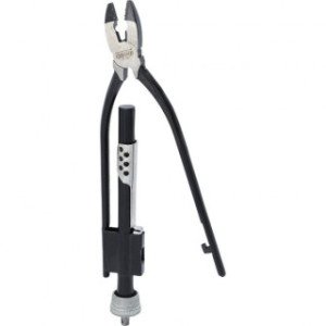 KS TOOLS Knaibles stiepļu vīšanai, 265 mm