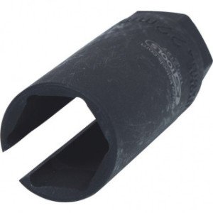 KS TOOLS 3/8" lambdas zondes muciņa, dziļa, ar spraugu, 22mm