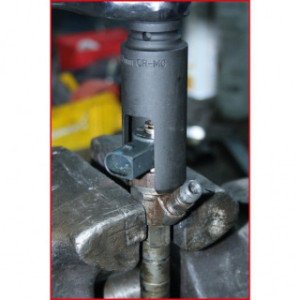 KS TOOLS 1/2" iesmidzināšanas sprauslu muciņa, 27mm, 6 kantis