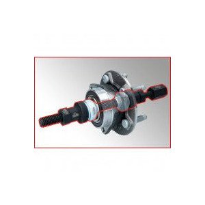 KS TOOLS Gultņu demontāžas komplekts, 9 daļas, Ø 24 - 72mm