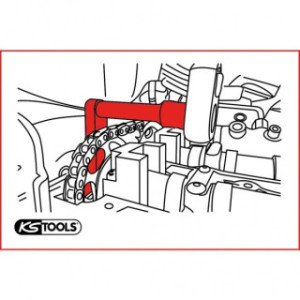 KS TOOLS 1/2" Torx-E atslēga sadales vārpstai, Mercedes modeļiem, E14