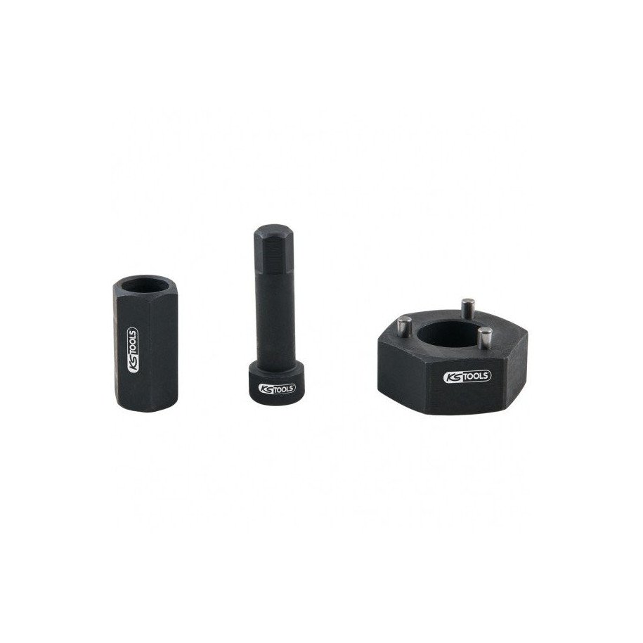 KS TOOLS 1/2" ģeneratora skriemeļa specatslēga, iekšējais seškantis, 10x17mm