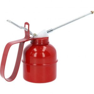 KS TOOLS Metāla eļļas kanniņa ar sūkni 250ml