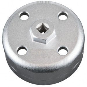 KS TOOLS 3/8" eļļas filtru atslēga, SW 88,8mm, 15 kantis