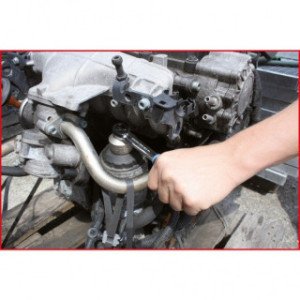 KS TOOLS 3/8" eļļas filtru atslēga, SW 86,6mm, 16 kantis