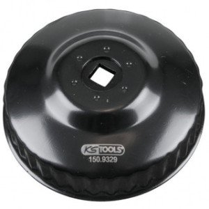 KS TOOLS 3/8" eļļas filtru atslēga, 93mm, 36 kantis