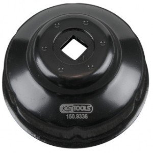 KS TOOLS 3/8" eļļas filtru atslēga, 66mm, 6 kantis