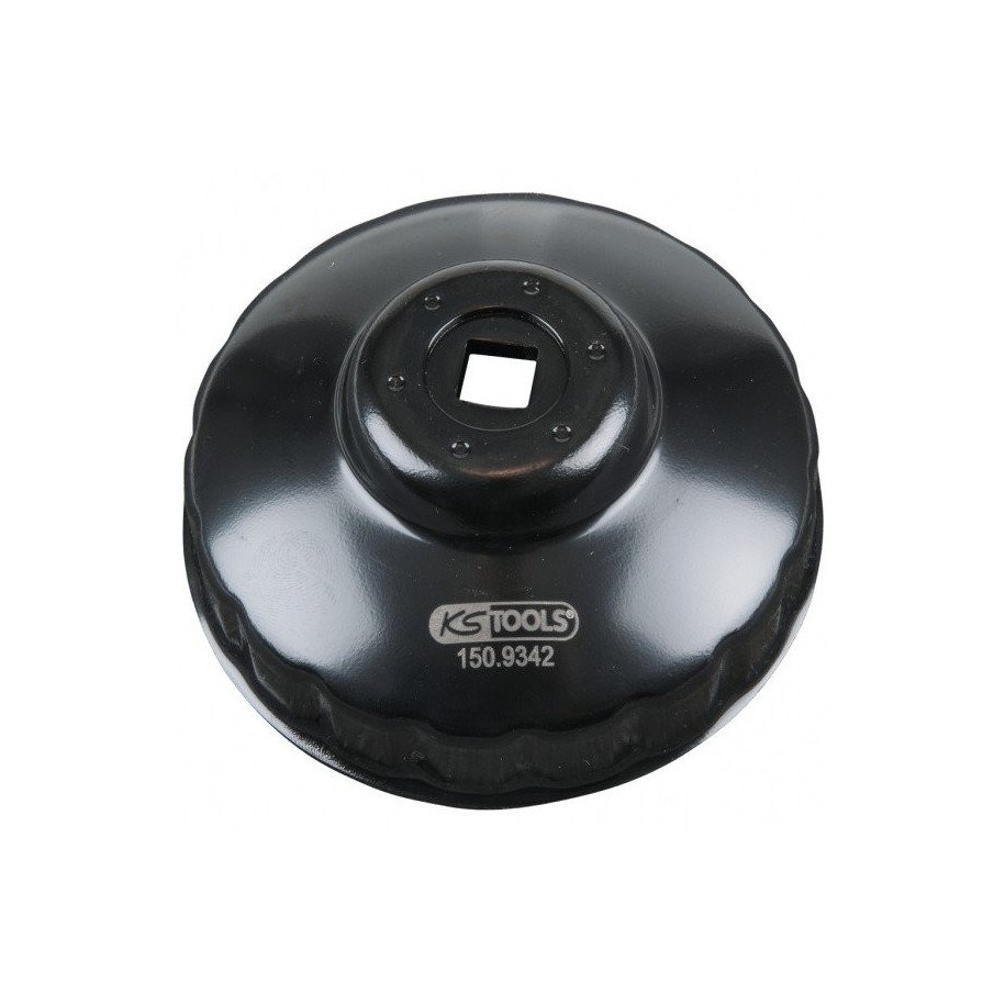 KS TOOLS 3/8" eļļas filtru atslēga, 86mm, 18 kantis