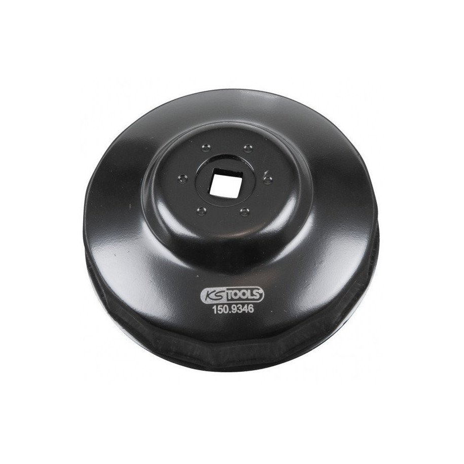 KS TOOLS 3/8" eļļas filtru atslēga, 95mm, 15 kantis