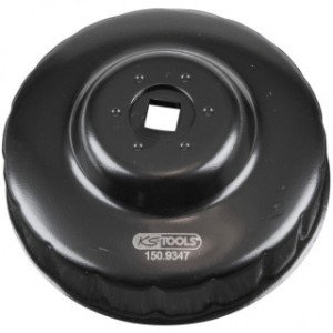 KS TOOLS 3/8" eļļas filtru atslēga, 96mm, 18 kantis