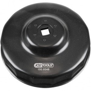 KS TOOLS 3/8" eļļas filtru atslēga, 106mm, 18 kantis