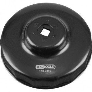 KS TOOLS 3/8" eļļas filtru atslēga, 108mm, 15 kantis