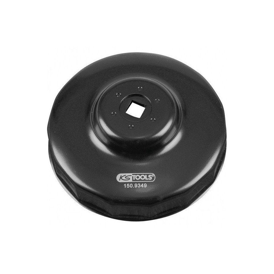 KS TOOLS 3/8" eļļas filtru atslēga, 108mm, 15 kantis