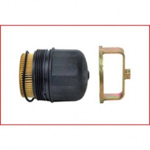 KS TOOLS 3/8" eļļas filtru atslēga, 66mm, 18 kantis
