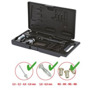 KS TOOLS  Rokas kniežu stangu komplekts, 10-daļīgs