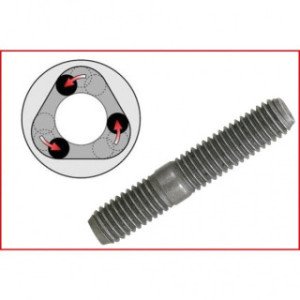 KS TOOLS Tapskrūves izskrūvēšanas komplekts (M6, M8, M10, M12), 4-daļīgs