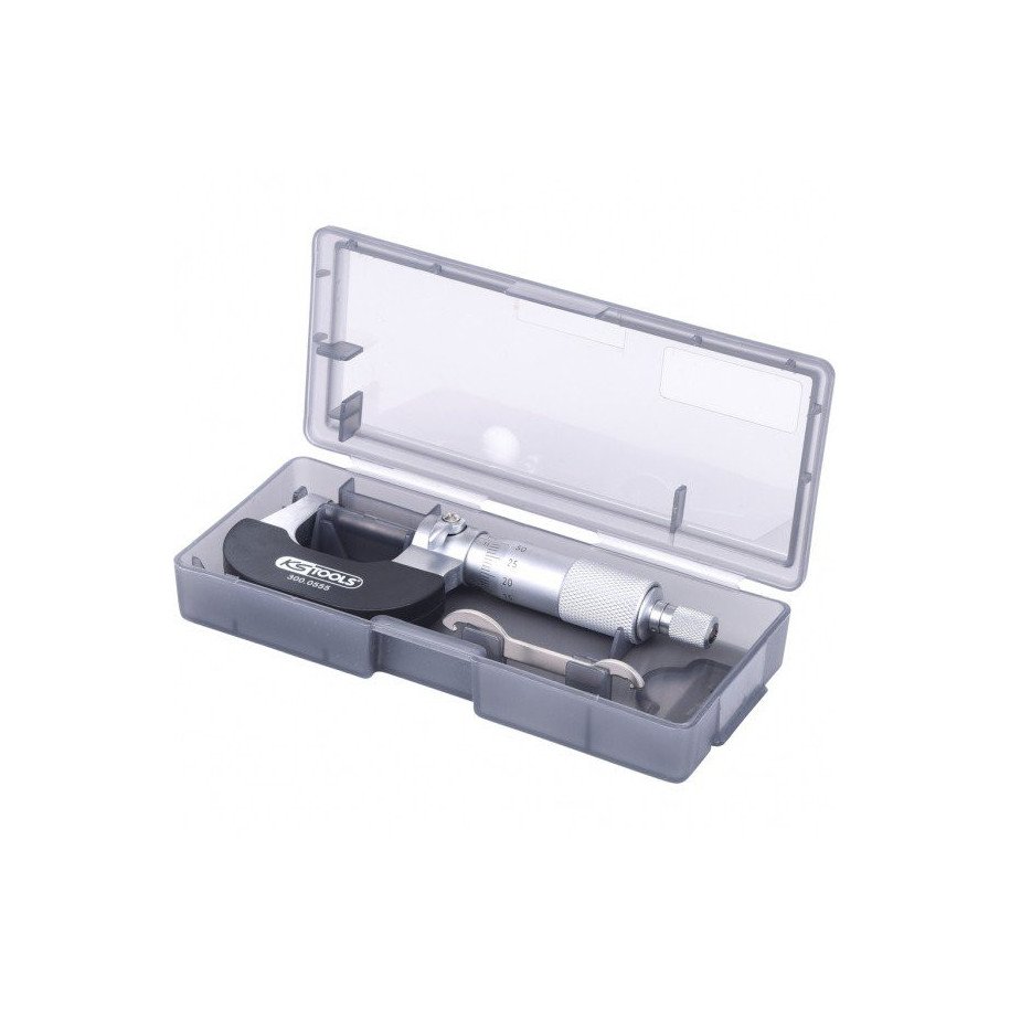 KS TOOLS Mikrometrs, 0-25mm