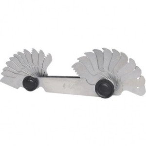 KS TOOLS Vītņu mērs, collās, 22-daļīgs