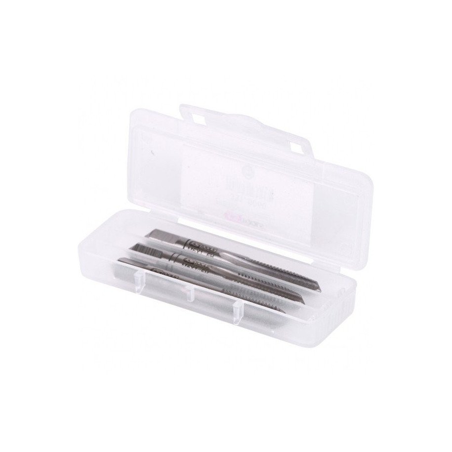 KS TOOLS HSS rokas vītņurbju komplekts M, M6x1, 3-daļīgs