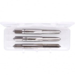 KS TOOLS HSS rokas vītņurbju komplekts M, M6x1, 3-daļīgs
