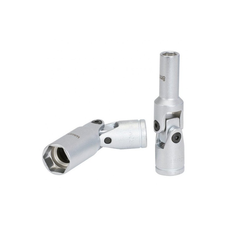 KS TOOLS 3/8", 8mm kvēlsveču kardānatslēga, 75mm