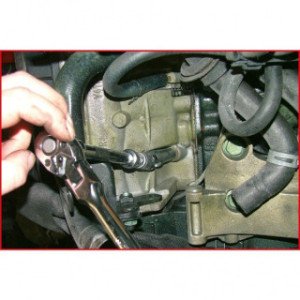 KS TOOLS 3/8", 8mm kvēlsveču kardānatslēga, 75mm
